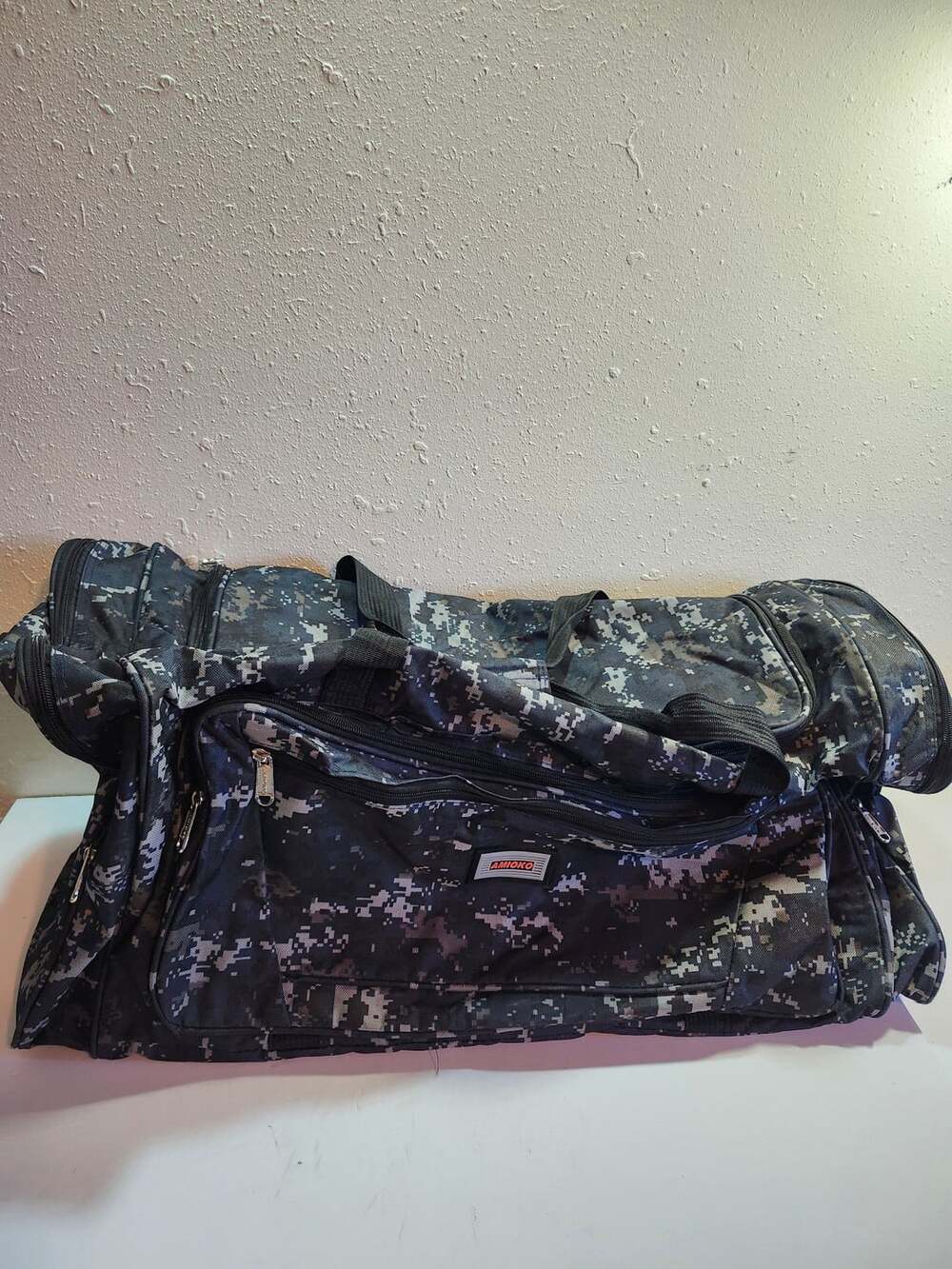 AMIOKO Digital Camo Duffel Bag
